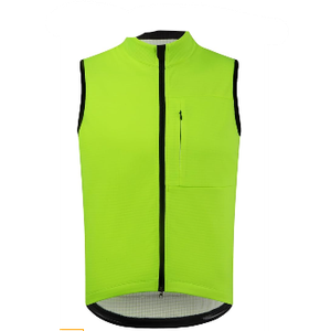 Men's Thermal Fleece Cycling Vest Windproof Waterproof Outerwear Cycling Jersey Bike Gilet Sleeveless Bicycle Jacket XL