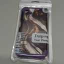 Hocase for Galaxy A15 5G Case, Heavy Duty Shockproof Protection Soft Silicone Rubber Bumper+Hard Plastic Hybrid Protective Case for Samsung Galaxy A15 5G (6.5"") 2024 - Midnight Purple