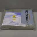 N&Y HOME Waffle Weave Shower Curtain with Snap-in Fabric Liner & Hooks Set - Hotel Style, Waterproof & Washable, Heavyweight Fabric & Mesh Top Window - 71x72, Sage Green