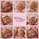 Baby born Real Hand-Painted, Realistic Reborn Baby Doll Girl - Fair, Closed Eyes, the Rest is a Surprise - Ages 3+, 17"
