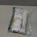 Spring Easter Bunny Shower Curtain, Happy Easter with Cute Rabbit Eggs Flower Shower Curtain for Bathroom, Colorful Floral Animal Farmhouse Spring Holiday Bath Curtain with Hooks, 69X70IN