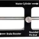 BARTOO Brake Adjustment Tool Brake Booster Push Rod Adjustment Tool Master Cylinder Push Rod Length Gauge Suit for Most Brake Boosters with Adjustable Pins