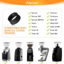Aieve Silicone Coffee Hopper Bellow Compatible with Baratza Encore Grinder ESP/Virtuosa+ Coffee Grinder,Reduce Coffee Grinds Retention