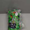 Minecraft Boys Fleece One-Piece Pajamas, Hooded Loungewear - Gift For Gamers (Green/ Multi, 13-14 Years)