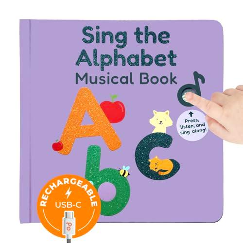 Calis Books ABC Book | Great Alphabet Learning Toy with The ABC Song | Sound Books for Toddlers 1-3 | Great Books for 1 Year Old | Toddler Learning Toys Ages 2-4 | Speech Therapy Toys