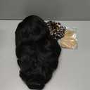 Lady Miranda 26 Inch Yaki Wavy Headband Wigs for Black Women Wear and Go Kinky Straight Headband Wig with Layered Blowout Texture Lightweight Glueless Half Wig Natural Looking Synthetic Wig