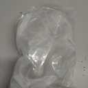 2PCS Protective Case Compatible with LABUBU – Clear Acrylic Display Box with Silicone Strap, Keychain & Dust Cover (Figure Not Included) (Standing and Standing