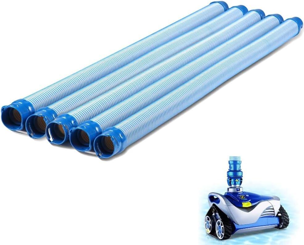 5 Pack R0527700 Pool Cleaning Vacuum Hoses, 39 Inch Fast Twist Lock Hose Replacement Kit Compatible for Zodiac MX6,MX8,X7,T3,T5 Swimming Pool Cleaner