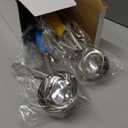 Cookie Scoop Set - Ice Cream Scoop with Trigger - Cookie Scoops for Baking Set of 3#16 (2.7 oz), #20 (2 oz), #30 (1.25 oz), Stainless Steel Versatile Tool, Portion Control for Cookies and Treats Prep