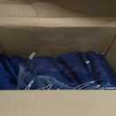 BRILLMAX 6 Pack Navy Blue Round Tablecloths 120 Inch for 60 Tables - 150 GSM Polyester Fabric, Floor Length Drop, Water, Stain & Wrinkle Resistant Cloth Cover for Wedding Reception Banquet Dining