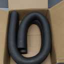 Floating Pool Noodles Foam Tube 2-Pack, Thick Hollow Noodles for Floating in The Swimming Pool, 52" Inches Long (Black)