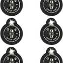 Panther Vision Button LAMP Adhesive LEDs Light Package - Lightweight, Ultra Small, Ultra Bright LED Utility Lights (6 Pack)