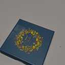 Unique 2025 Christmas Ornament - Stained Glass-Inspired Christmas Ornament for Holiday Décor, Dated Christmas Ornaments for Family and Friends, Premium Holiday Keepsake Gift