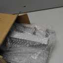 Mail Organizer for Wall Mount  Key Holder with Shelf Includes Letter Holder and Hooks for Hallway Farmhouse Decor  Rustic Wood with Flush Mounting Hardware (16.5 x 9.1 x 3.4) (Gray)