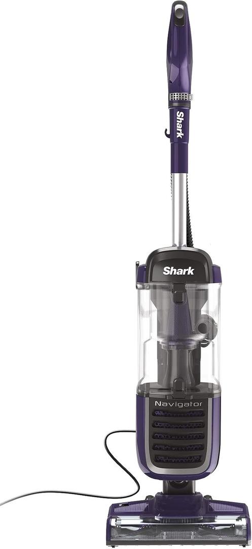 Shark Navigator Swivel Pro Complete Upright Vacuum NV150 Lift-Away Corded Bagless Vacuum for Carpet and Hard Floor , Anti-Allergy