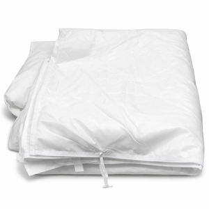 White Cover,  60" x 86", 4 Pcs