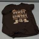 3yr Birthday Cowboy Western 3 Year Old Boy Kids 3rd Birthday T-Shirt S