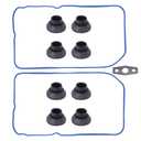 HiSport VS50504R1 Valve Cover Gasket Set VS50250A - Compatible with Chevy Cadillac GMC Hummer Buick Pontiac Saab Isuzu Avanti 1999-2018