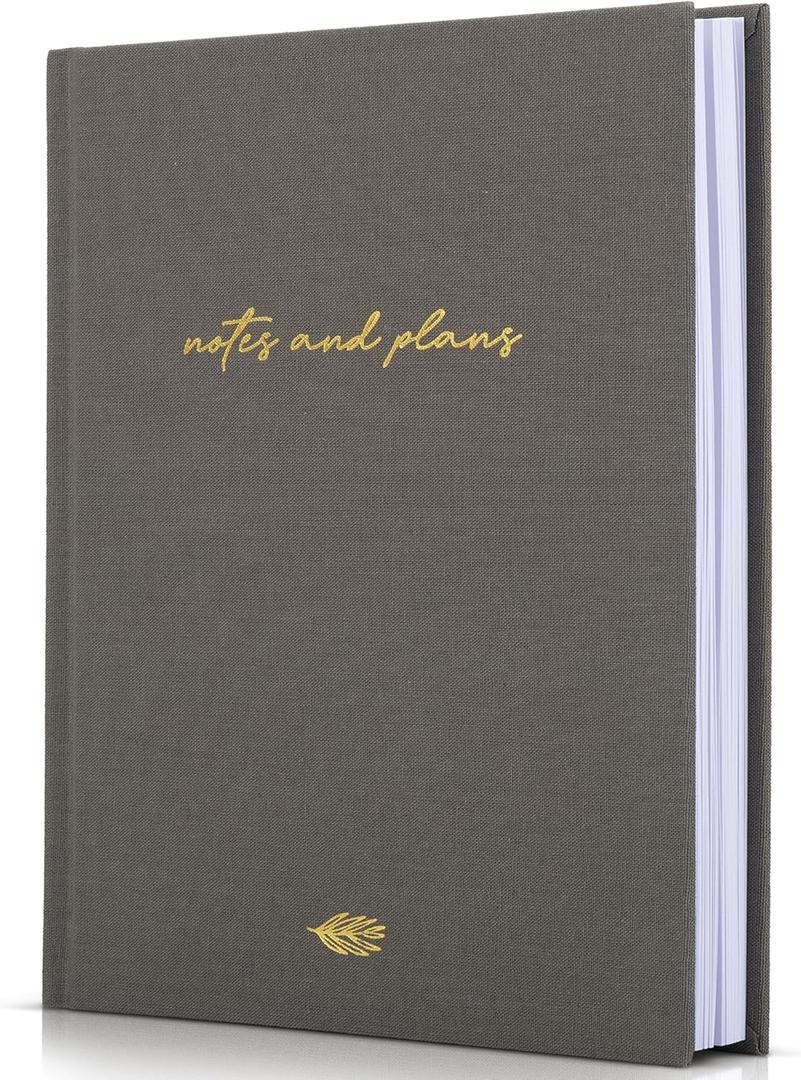 Aesthetic Daily Planner And Notebook With Hourly Schedule - Modern Hardcover To do List Notepad to Easily Organize Your Work Tasks And Appointments - The Perfect Book for School & Office Supplies (Olive)