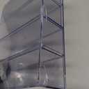 Drink Packet Organizer, Water Packet Holder with 4 Clear Drawers, Clear Acrylic Drink Mix Holder, Kitchen Storage Organizers for Kitchen Bins Cabinets Organizer