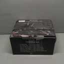 Astercook Non Stick Pots and Pans Set, Healthy Non-Toxic Titanium Induction Kitchen Cookware Sets for Cooking with Frying Pans, PFAS/PTFE/PFOA & PFOS Free, Black, 19 Pcs