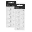 for Oticon Hearing Aid Supplies,Open Vent 8MM/20PCS,Hearing Aid Domes