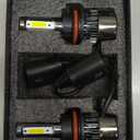 WisonDap / High/Low Beam 6500K Cool White, 60000LM 900% Brighter, Backup Plug & Play IP68 Waterproof Replacement with 2pcs 194 168 T10 2825 Bulb for Interior Off-Road Lights