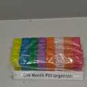 Monthly Pill Organizer 2 Times a Day, 30 Day One Month Pill Box AM/PM, Weekly Pill Holder Pill Case for Vitamins, Fish Oil, Supplements & Medication