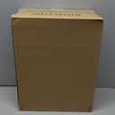 Lekesky 16 Inch Underseat Carry On Luggage Airline Approved, Small Hard Shell Suitcase with TSA Lock Spinner Wheels, Lightweight Personal Item Carry-On for Travel, Beige-Brown