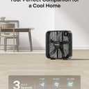 PELONIS 20 Inch Box Fan 3 Speeds, Window Fans, Floor or Tabletop, 25ft/s, Superior Air Throw (2295 CFM), Lightweight, 5 Blades, Fans for Bedroom, Office, Living Room, Garage