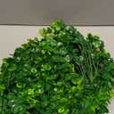 Sggvecsy 4 Pack Artificial Hanging Plants Fake Hanging Plant Faux Hanging Eucalyptus Plants UV Resistant Plastic Plants for Indoor Outdoor Room Wall Wedding Patio Porch Decor
