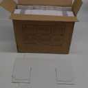 RLAVBL 7x5x4 Shipping Boxes Set of 50, White Corrugated Cardboard Box for Packing, Mailing, Business