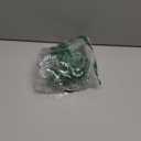 4Pcs 1.5 Inch Heavy Duty Caster Wheels Swivel Casters with Brake and M8 Threaded Stem, Loading 50kg/110lbs Black Rubber