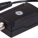 GE Indoor TV Antenna Amplifier, Antenna Signal Booster, HD TV Digital VHF UHF, Low Noise, Black, 42178
