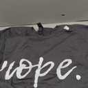 Nope - Funny Cute Sarcastic Design for Women, Men, and Youth T-Shirt Size XL