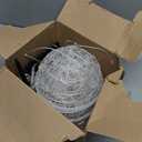 Solar Christmas Ball Lights - 200LED Outdoor Tree Globe String Lights, 8 Modes Waterproof Sphere Lantern Lights, Christmas Decor for Tree Garden Porch (Warm White, 5pack)