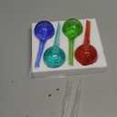 Automatic Plant Watering Globes Self Watering Planter Inserts (Set of 4) | Hands Free Multicolor Glass Bulbs | Planter Spikes to Support Indoor & Outdoor Plant Health (100ml)