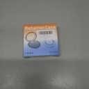 Retainer Holder with Mirror & Lanyard, Compact Night Guard Case with Vent Holes, Partial Denture Container for Purse, Portable Aligner Box Compatible with Invisalign (Blue)