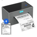 Thermal Shipping Label Printer Bluetooth, 4x6 Label Printer for Shipping Packages, Support iOS, iPhone, iPad, Android, Mac, Windows, Widely Used for Amazon, UPS, USPS, Ebay, Etsy