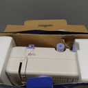 Sewing Machine for Beginners with 20Pcs Fabric & 32Pcs Sewing Threads Kit,Portable Sewing Machine with 12 Built-in Stitches - W&B