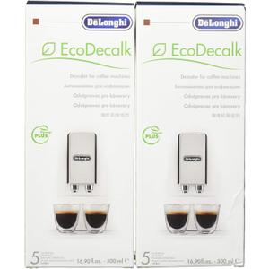 DeLonghi Eco Descaling Solution 5513291781 (Pack of 2) DeLonghi Eco Descaling Solution 5513291781 (Pack of 2)