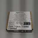 Amazon Basics Wired Earbuds with Microphone, In-Ear Headphones, 3.5mm Jack, High Definition Sound, Secure Fit, 4.2 ft Cable, S/M/L Ear Tips, Black