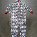 CF Matching Christmas Pajamas for Couples One-Piece Hooded Adult Onesies Holiday Family Sleepwear Jumpsuits Pjs for Women (Medium, Gray)