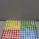 5760 PCS Pre-Priced Pricing Stickers, Sale Labels in 4 Bright Colors (Yellow/Red/Green/Cyan), Price Tag Stickers for Yard/Garage Sale, Flea Market (3/4” in Diameter),Set of 3