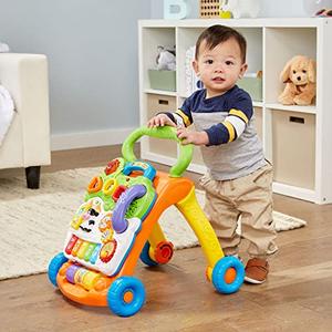 VTech Sit-to-Stand Learning Walker (Frustration Free Packaging) (Orange)