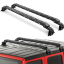 Max Loading 420-POUND Heavy Duty Roof Rack Cross Bars Fit for Jeep Wrangler JL JK Gladiator JT 2007-2024,(2 & 4 Door) Steel Crossbars Rooftop Cargo Bag Kayak Bike Carrier