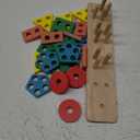Yetonamr Montessori Toys for 1 2 3 Years Old Boys Girls Birthday Gifts, Wooden Sensory Toys for Ages 2-4 Kids Baby, Toddler Learning Toy Activities Puzzles Ages 1-3