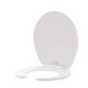 BEMIS Round Plastic Toilet Seat White  