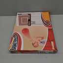 Indoor Basketball Hoop for Kids, Mini Basketball Hoops Over The Door and Wall Mount with Wooden Backboard, 3 Balls and Pump, Idea Toys Gifts for Kids and Adult