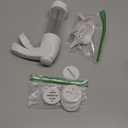 Cookie Press Gun White - Spritz Cookie Press Kit with 12 Discs & 6 Piping Tips | Perfect for Thanksgiving Christmas, Baking & Cake Decorating